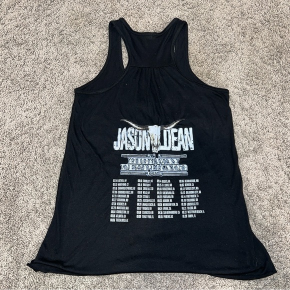 Jason Aldean Highway Desperado Tour Tank Top Racer Back Shirt Top Black Sz Small - Picture 2 of 5